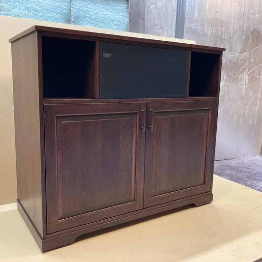 This Custom Media Console is Just What the Doctor Ordered